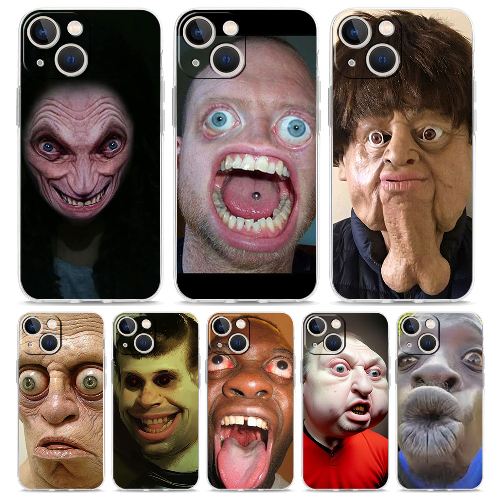 Phone Cases Ugly - جراب هاتف بتصميم رجل قبيح أنيق