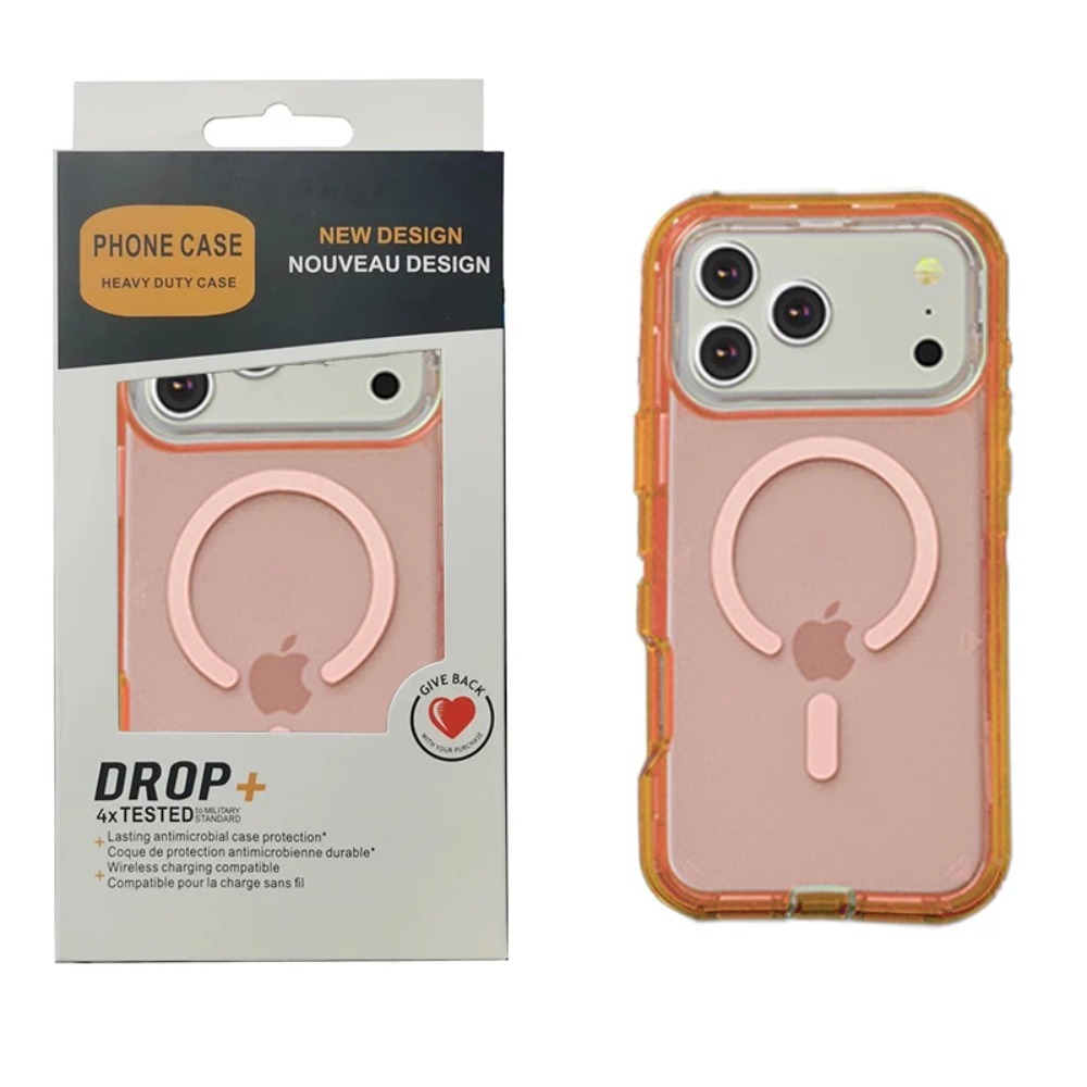 Rugged Armor Case - غطاء حماية هجين شفاف مقاوم للصدمات