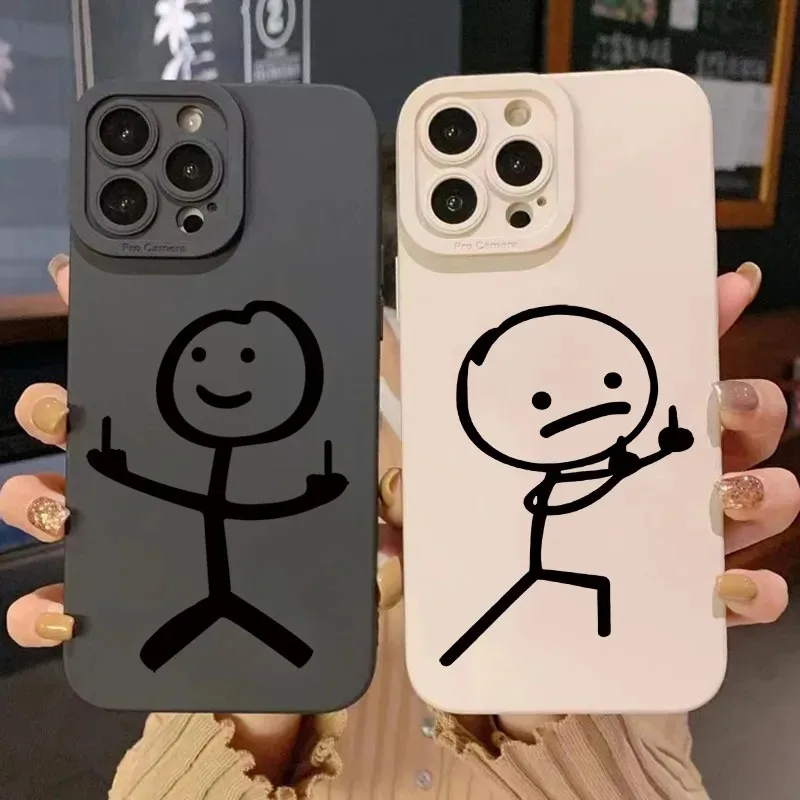 Phone Cases Xs - غطاء هاتف سيليكون مطفي بتصميم رجل