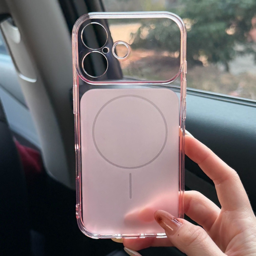 Phone Cases Pinterest - غطاء شفاف فاخر بملمس جلدي لهواتف