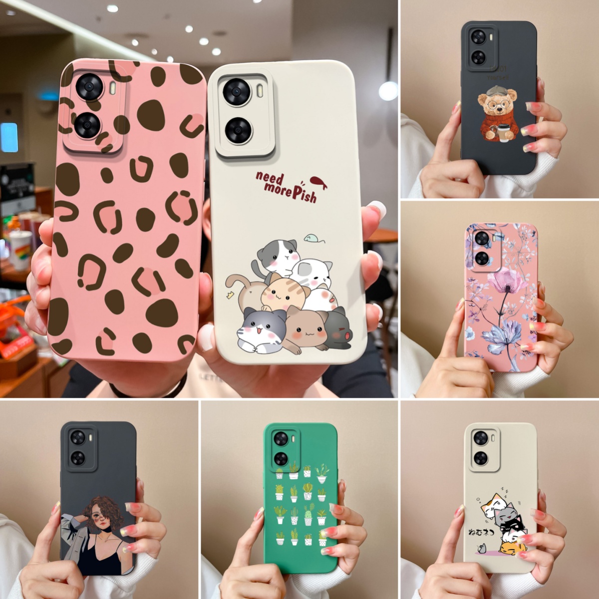 Phone Cases Ugly - حافظة سيليكون سائلة لينة لـ oneplus