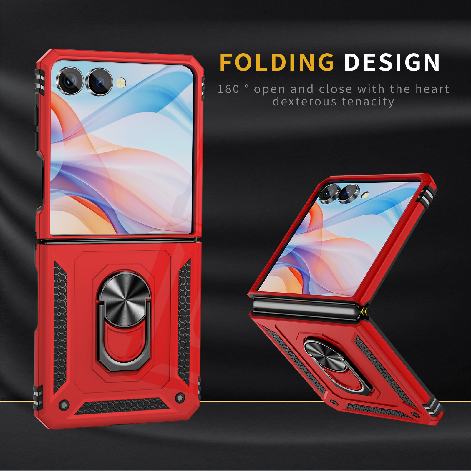 Rugged Armor Case - حافظة هاتف عسكرية مضادة للصدمات لهاتف