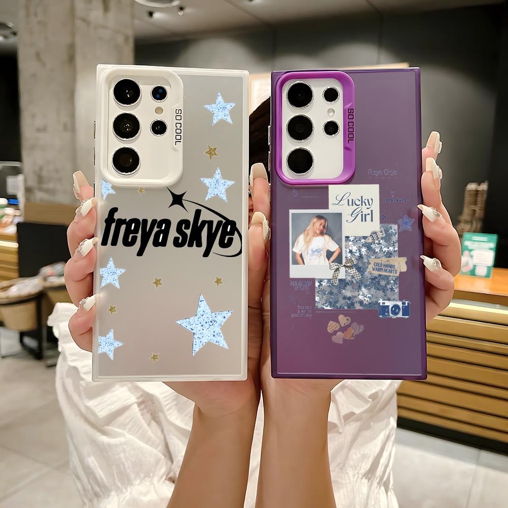 Phone Cases Samsung Galaxy - جراب هاتف سيليكون ملون فضي جديد