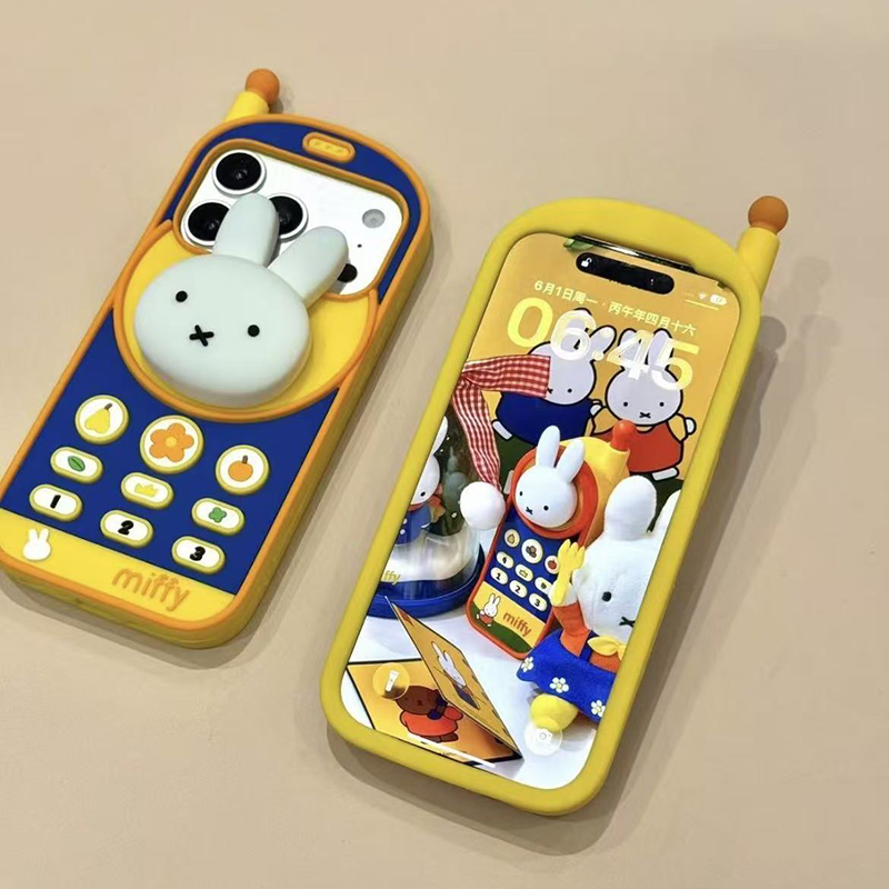 Phone Cases Rubber - غطاء هاتف محمول كاوايي ميفي بتصميم
