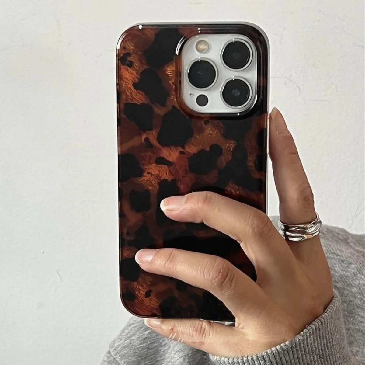 Phone Cases Xs - غطاء هاتف بتصميم كهرماني عتيق بنقشة