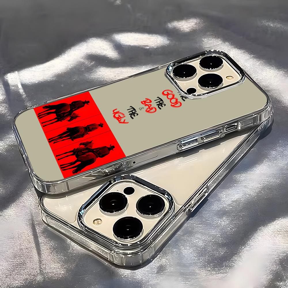 Phone Cases Ugly - جراب هاتف شفاف بتصميم فينتاج لشخصيات