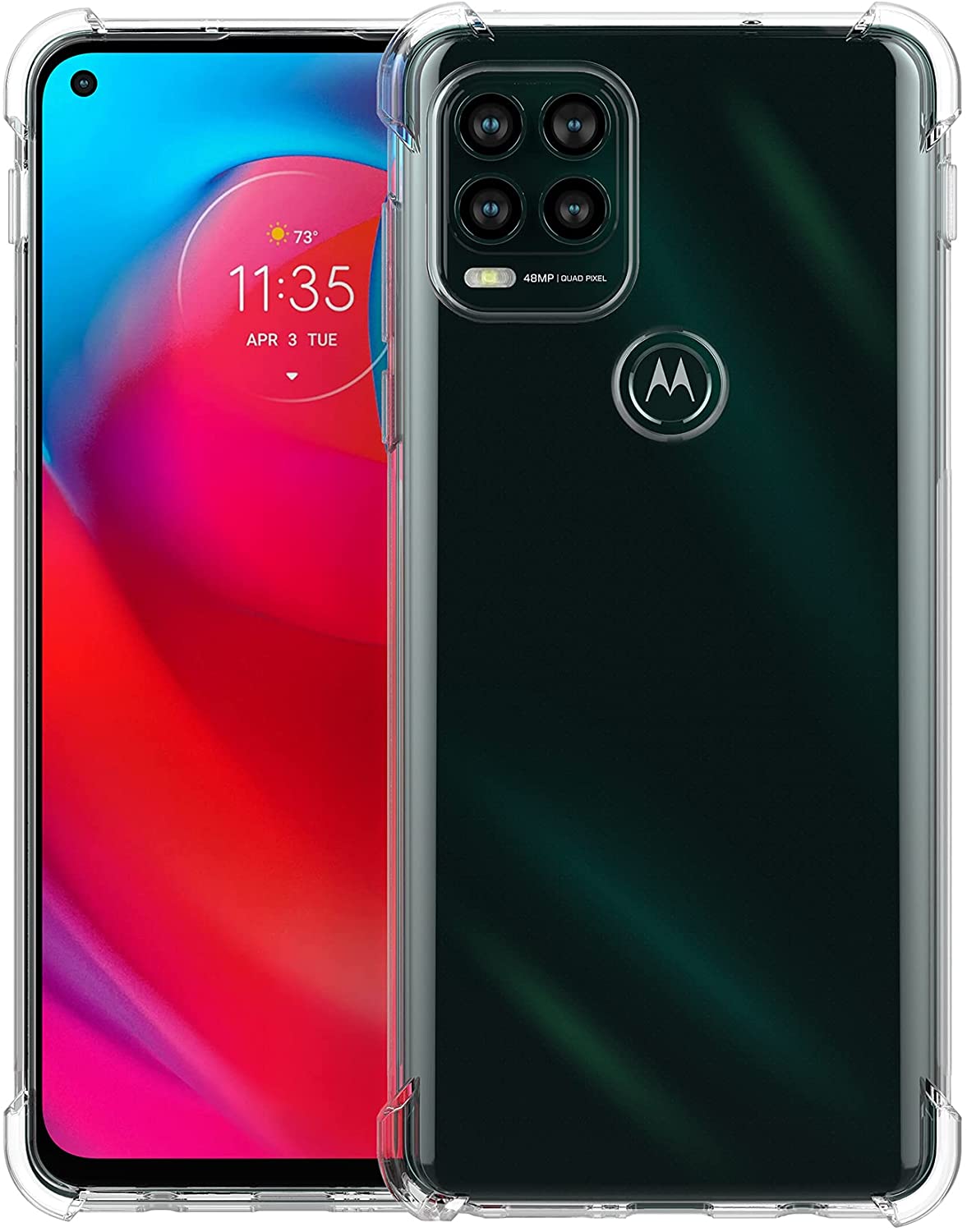 Phone Cases Moto G - غطاء حماية شفاف مضاد للانزلاق والخدوش