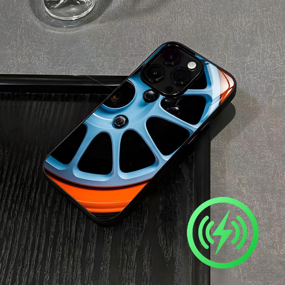 Phone Cases Xs - جراب هاتف زجاجي بتصميم سيارة جولف