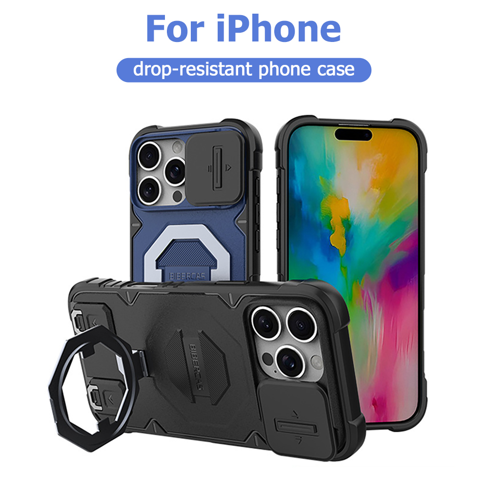 Phone Cases With Loop - حافظة هاتف مغناطيسية بحلقة وحامل لهواتف