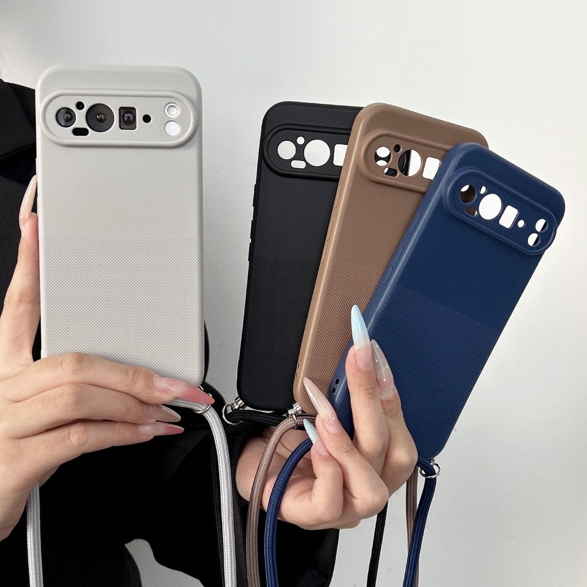 Phone Cases With Loop - جراب هاتف من السيليكون الناعم غير