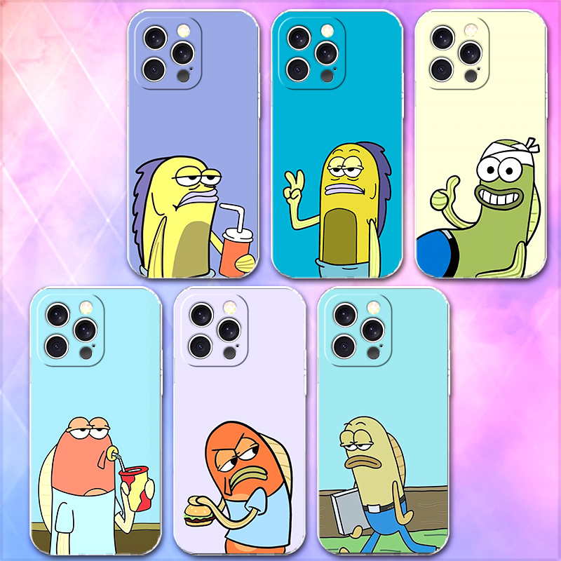 Phone Cases Ugly - غطاء هاتف ناعم بتصميم سمكة كرتونية