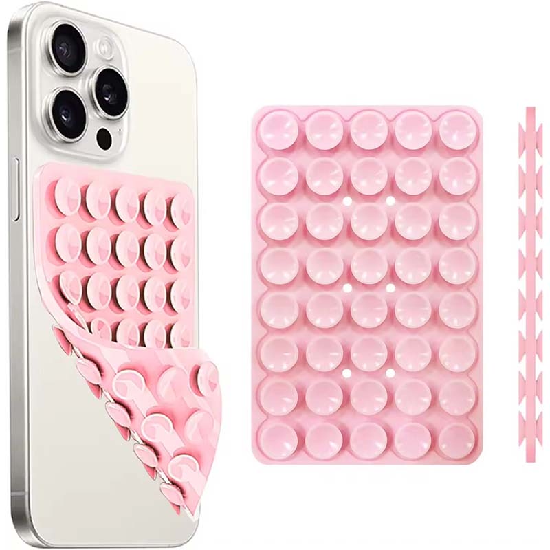 Phone Cases Rubber - حامل هاتف بكأس شفط سيليكون مع