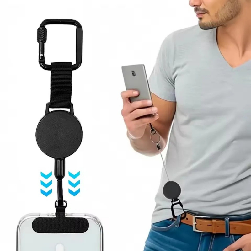 Phone Cases With Loop - حامل هاتف خارجي قابل للسحب مضاد
