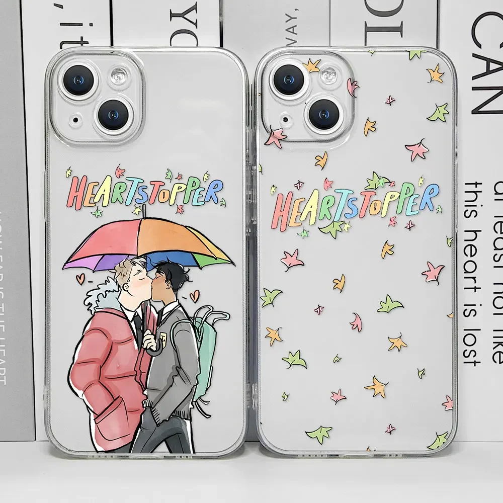 Phone Cases Pinterest - جراب هاتف Heartstopper لهاتف iPhone ،