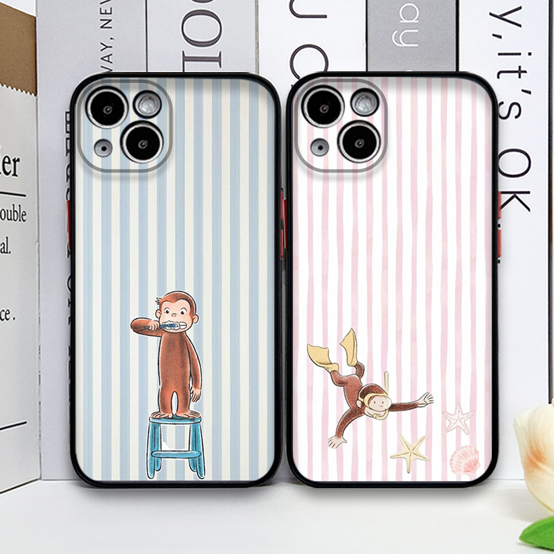 Phone Cases Xs - غطاء هاتف كرتوني مخطط على شكل