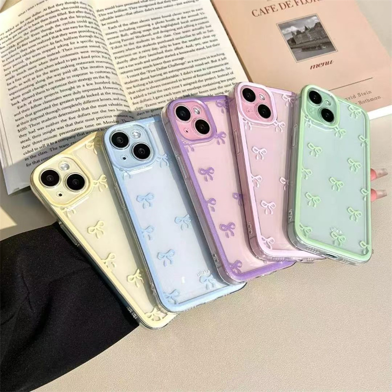 كاندي اللون Bowknot تصميم لينة - مراجعة Phone Cases Pinterest وسعره