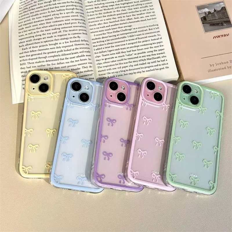 كاندي اللون Bowknot تصميم لينة - مراجعة Phone Cases Pinterest وسعره