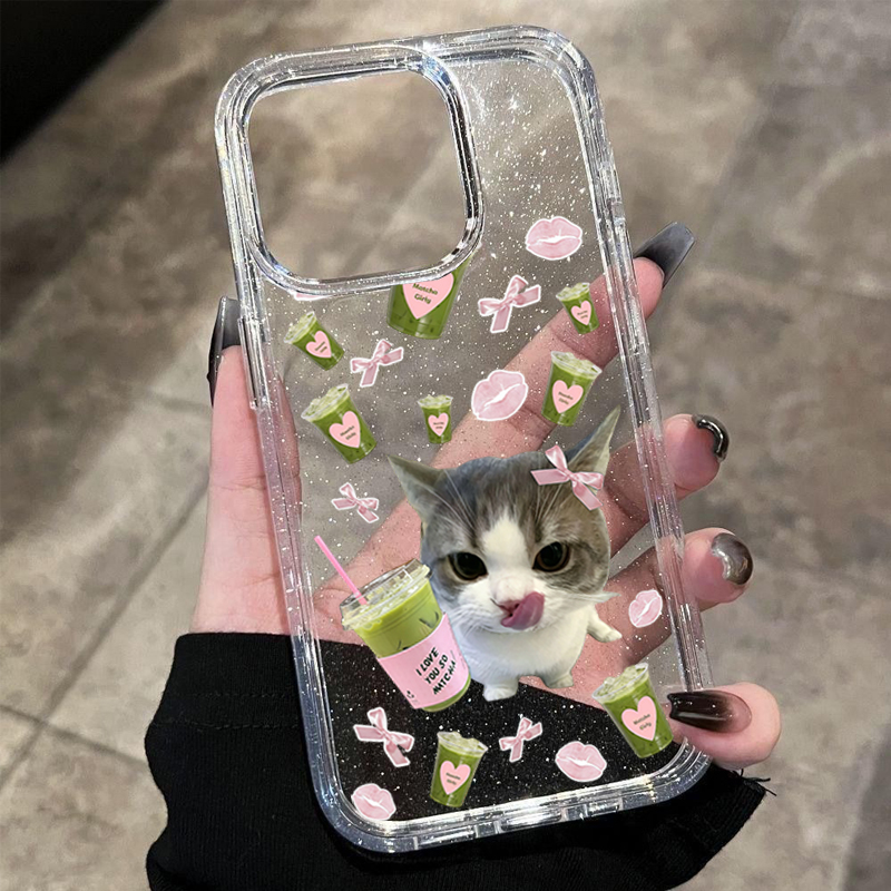 جراب هاتف لطيف بنمط قطة الماتش - مراجعة Phone Cases Pinterest وسعره