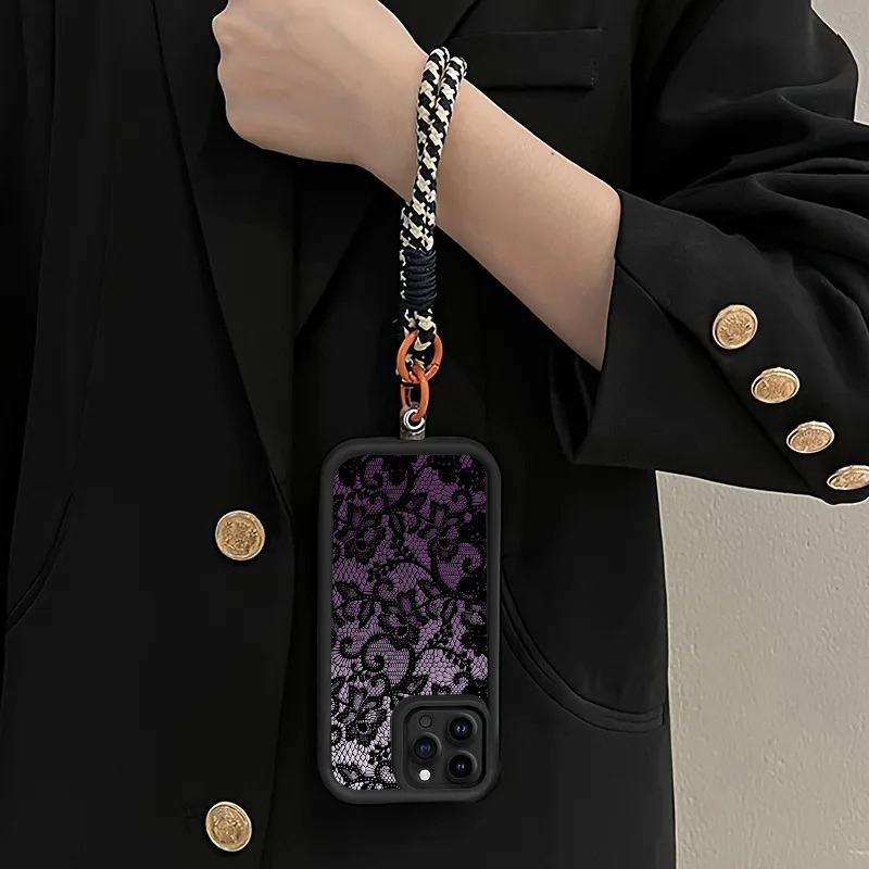 جراب هاتف أسود بنفسجي من الدان - مراجعة Phone Cases With Loop وسعره
