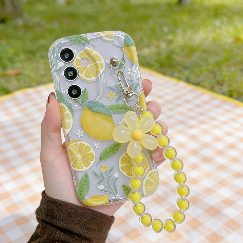 جراب هاتف بتصميم زهرة الليمون  - مراجعة Phone Cases With Charms وسعره