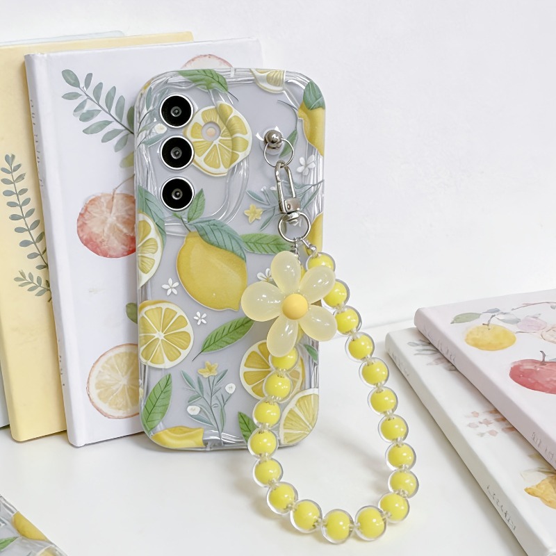 جراب هاتف بتصميم زهرة الليمون  - مراجعة Phone Cases With Charms وسعره