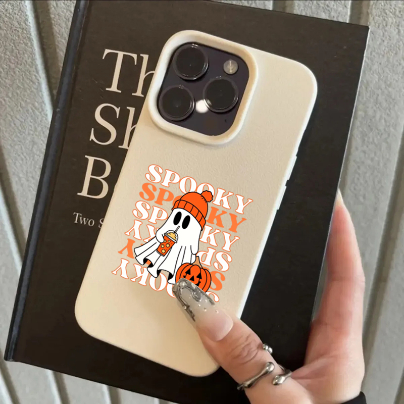 غطاء هاتف لطيف بنمط شبح اليقطي - مراجعة Phone Cases Xs وسعره