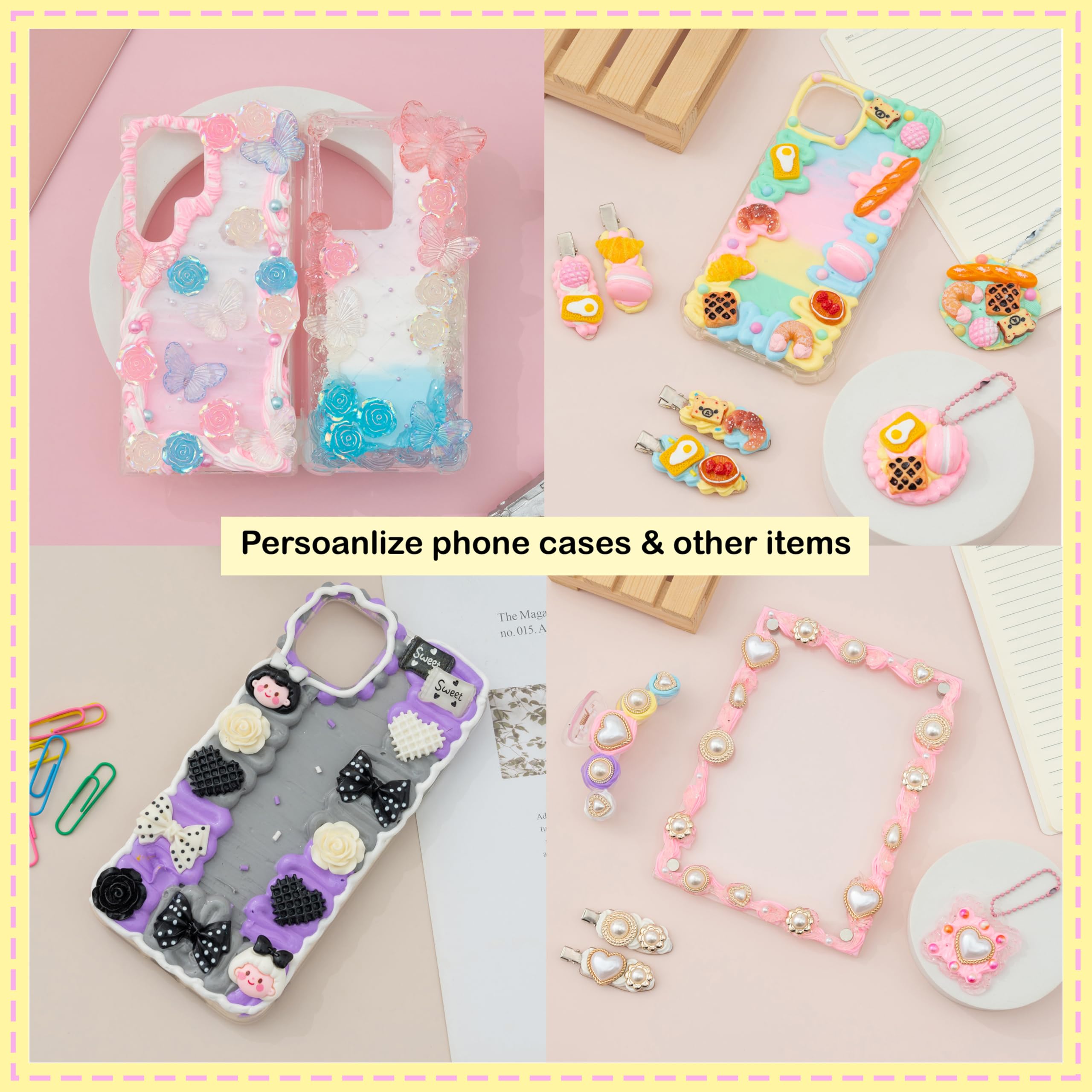 70 جرام من أدوات الديكور الاحت - مراجعة Phone Cases With Charms وسعره