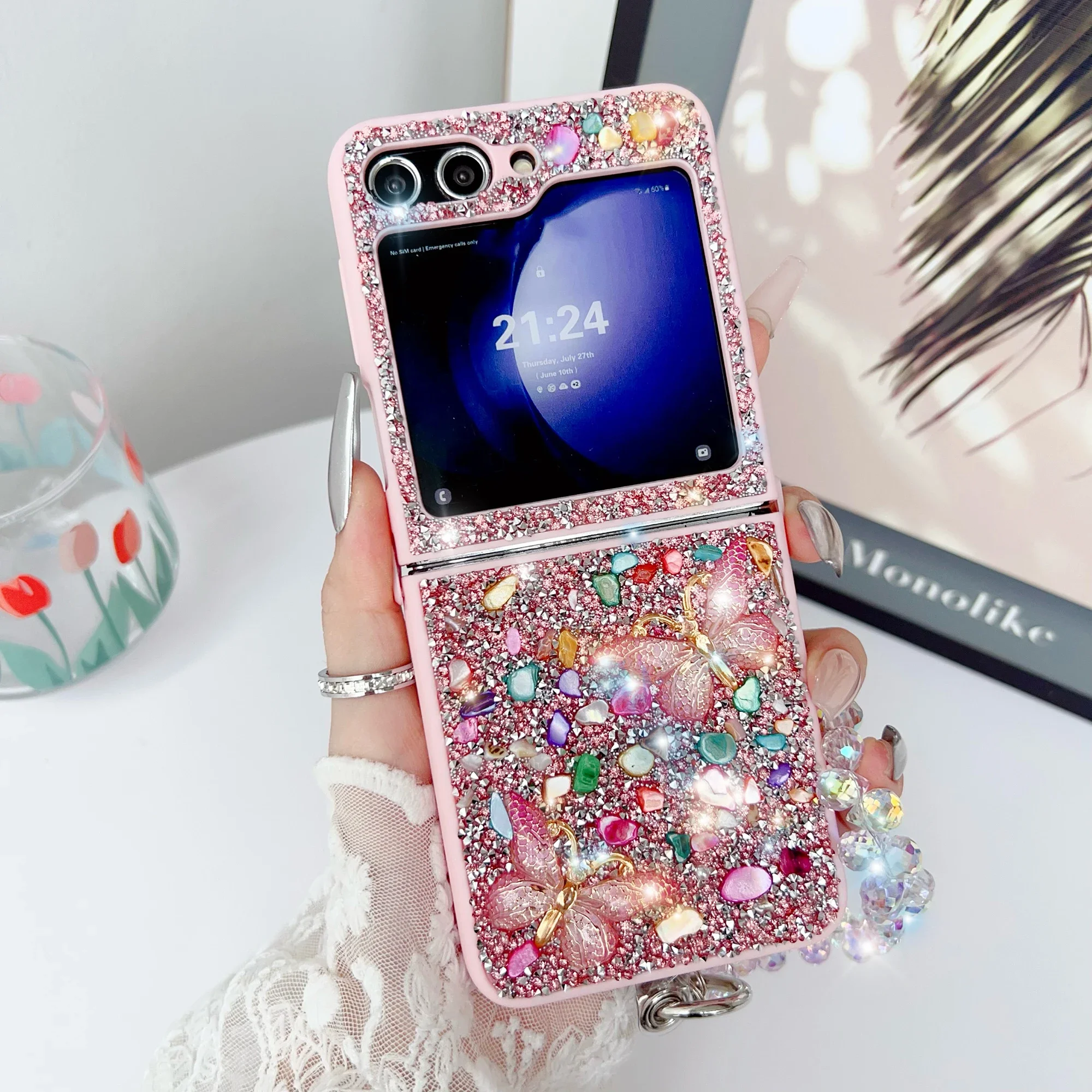 الفاخرة بريق قضية الهاتف لسامس - مراجعة Phone Cases With Loop وسعره