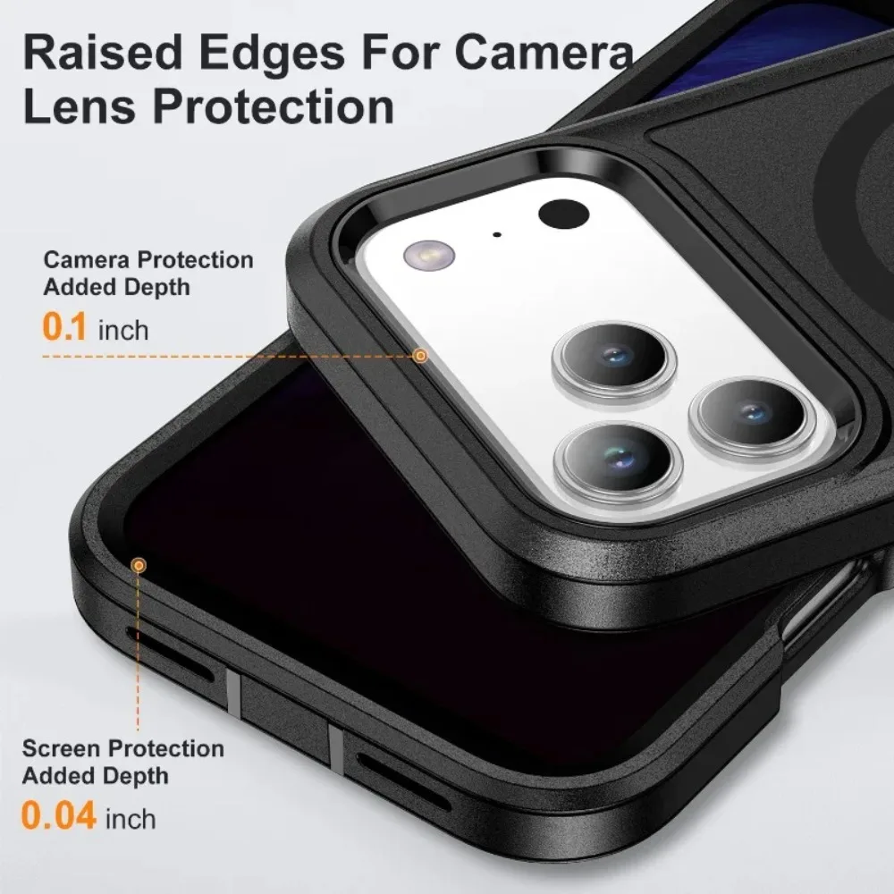 3in1 الثقيلة العسكرية قضاعة در - مراجعة Rugged Armor Case وسعره