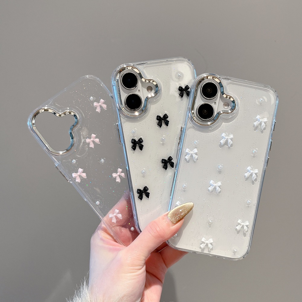 كوريا لطيف الوردي القوس الخرز  - مراجعة Phone Cases Pinterest وسعره