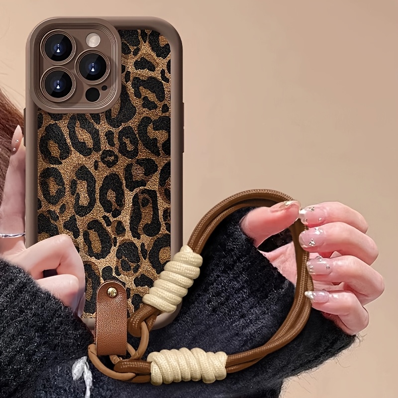 جراب هاتف بتصميم جلد الفهد مع  - مراجعة Phone Cases With Loop وسعره