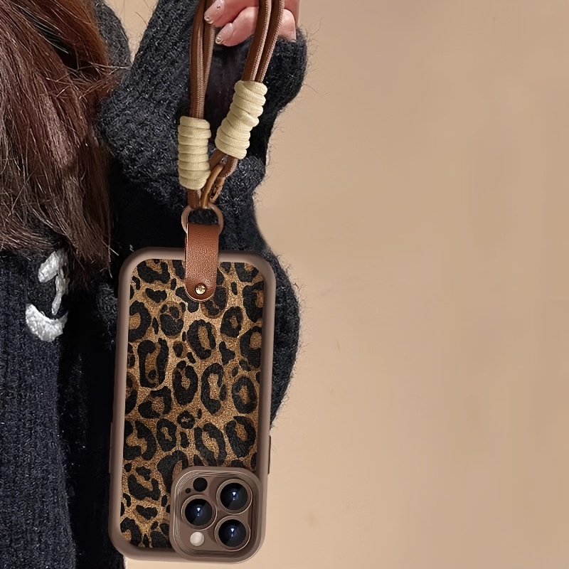 جراب هاتف بتصميم جلد الفهد مع  - مراجعة Phone Cases With Loop وسعره