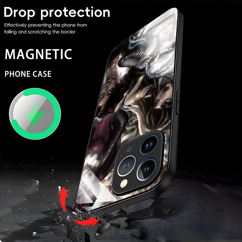 جراب هاتف زجاجي مغناطيسي بتصمي - مراجعة Phone Cases H&M وسعره