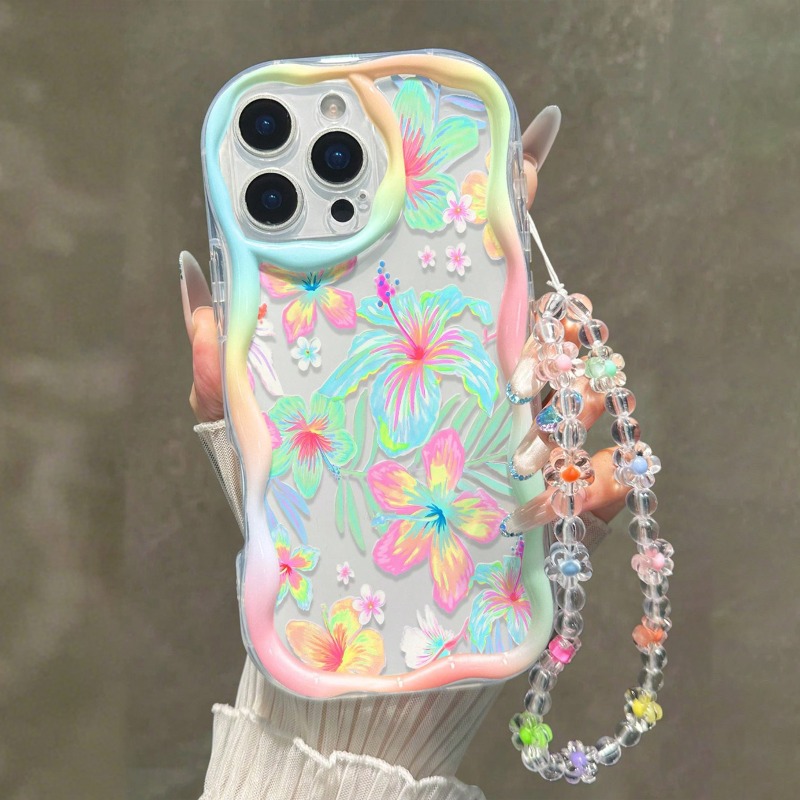 غطاء هاتف بنمط زهور متنوع وملو - مراجعة Phone Cases With Charms وسعره