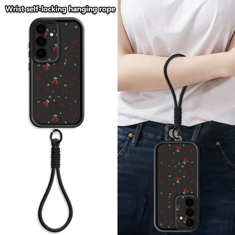 جراب هاتف بنمط الكرز الصغير مع - مراجعة Phone Cases With Loop وسعره