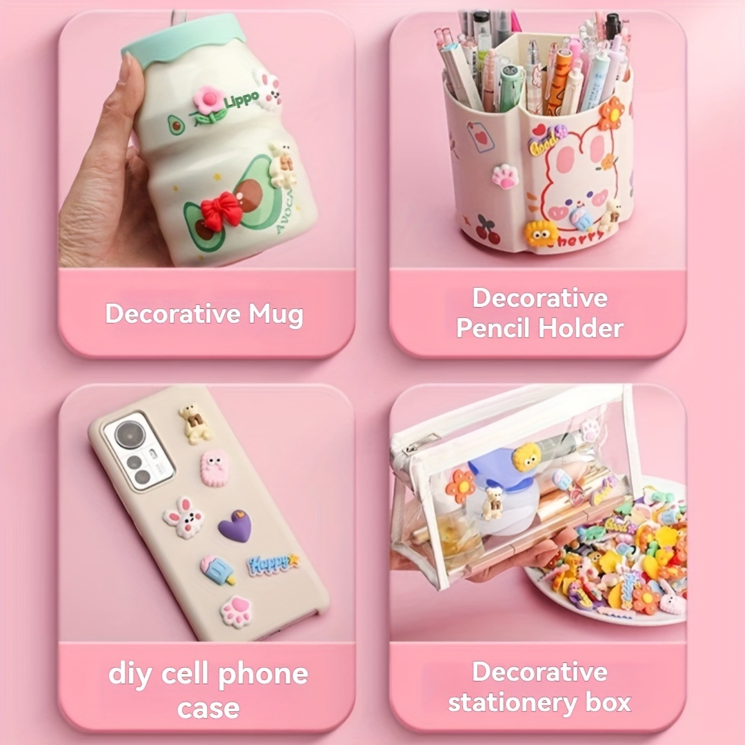 100 قطعة من الملصقات المطاطية  - مراجعة Phone Cases Rubber وسعره