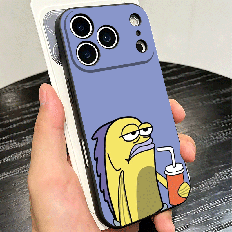 غطاء هاتف ناعم بتصميم سمكة كرت - مراجعة Phone Cases Ugly وسعره
