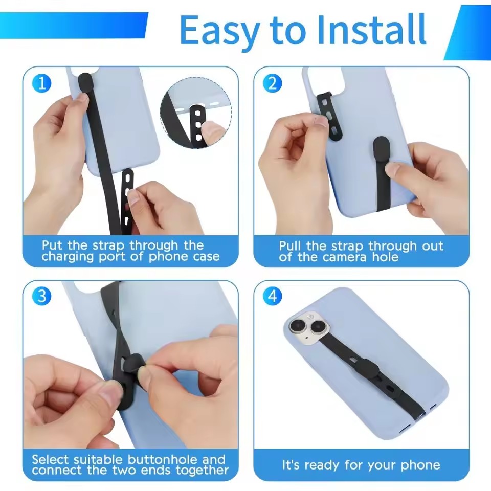 قطعتان من حزام الهاتف المحمول  - مراجعة Phone Cases Rubber وسعره