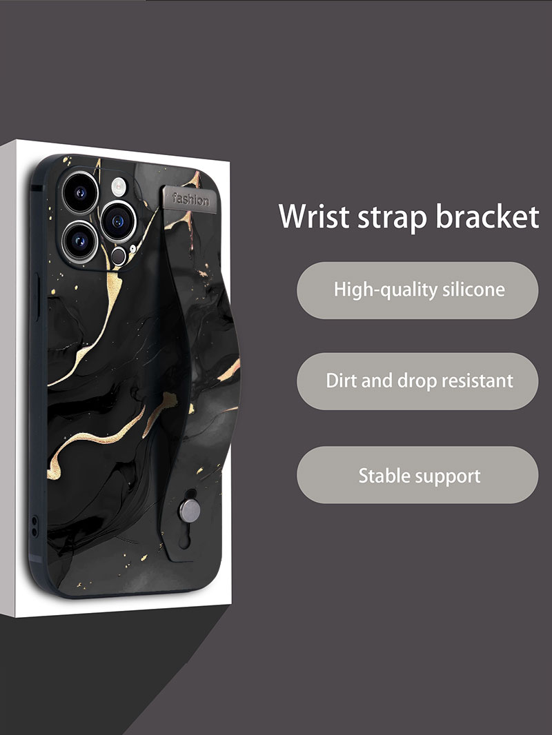 الفاخرة السائل سيليكون الرخام  - مراجعة Phone Cases With Loop وسعره