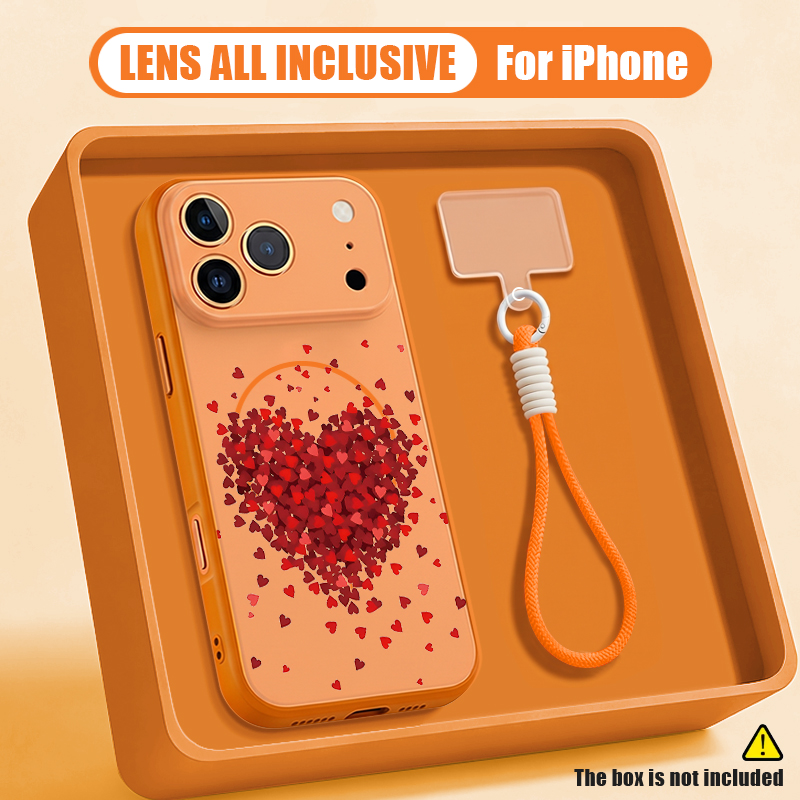 جراب هاتف مغناطيسي بنمط قلب ال - مراجعة Phone Cases With Loop وسعره