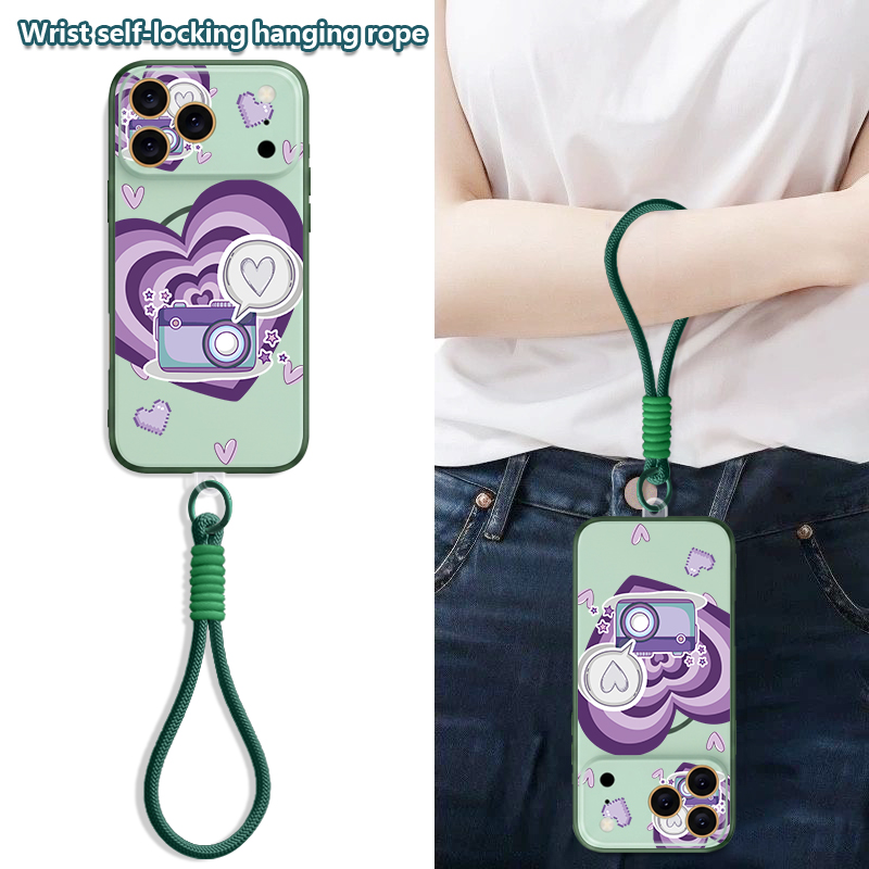 جراب هاتف مغناطيسي بنمط قلب ال - مراجعة Phone Cases With Loop وسعره