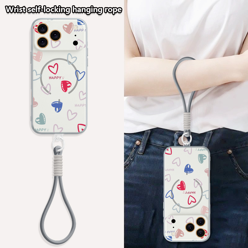 جراب هاتف مغناطيسي بنمط قلب ال - مراجعة Phone Cases With Loop وسعره